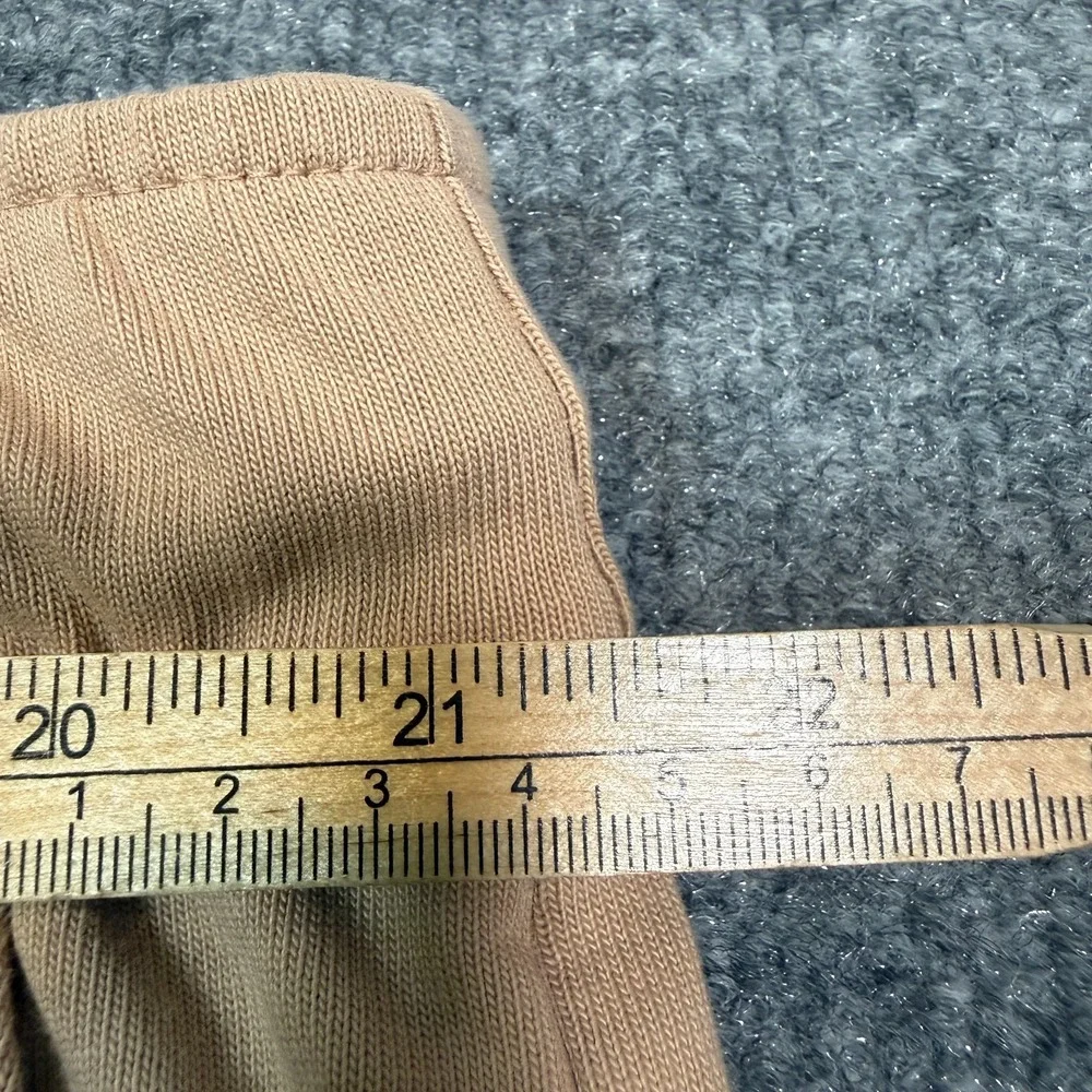 Nike Pants Womens 2X XXL Tan Joggers Fleece Sweatpants Casual Stretch Plus‎ Size